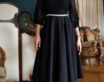 js collection black lace dress BHLDN JS Collections Lace Gown (4)