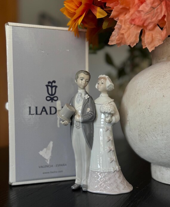 リヤドロ（廃盤）「花嫁と花婿」フィギュア #4808 箱付き | スペイン製