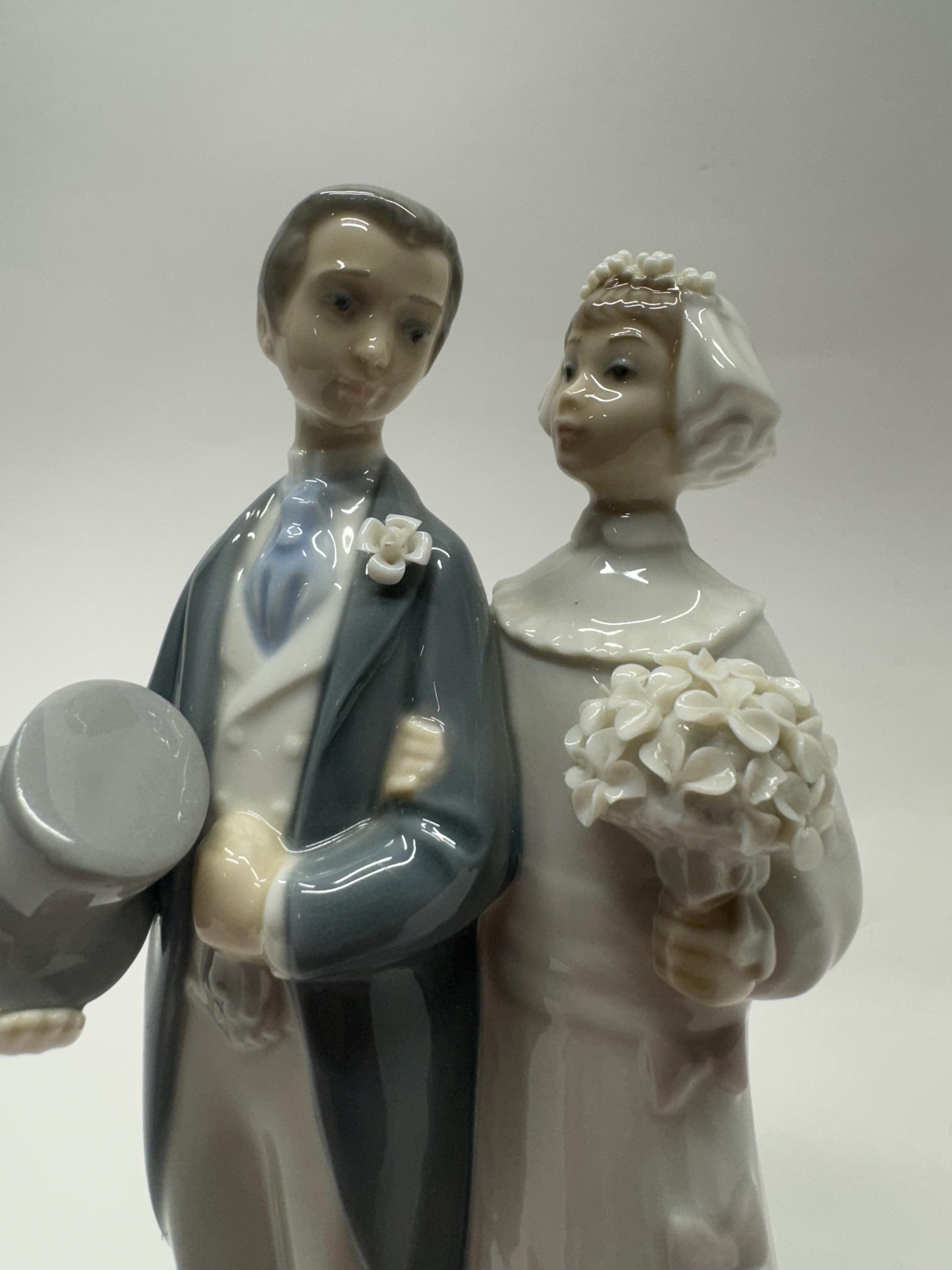 リヤドロ（廃盤）「花嫁と花婿」フィギュア #4808 | スペイン製 手作り