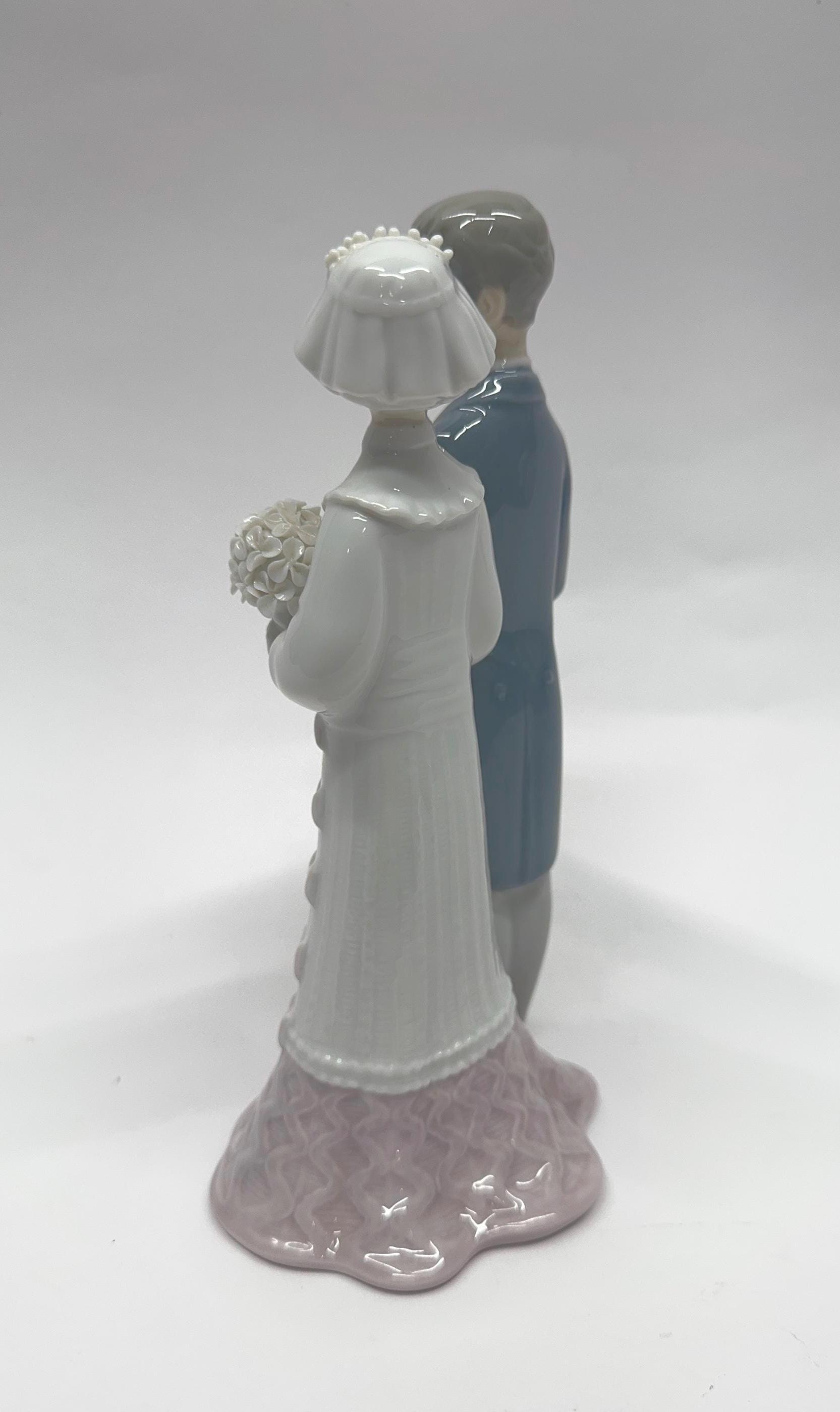 リヤドロ（廃盤）「花嫁と花婿」フィギュア #4808 | スペイン製 手作り