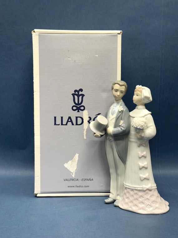 リヤドロ（廃盤）「花嫁と花婿」フィギュア #4808 箱付き | スペイン製