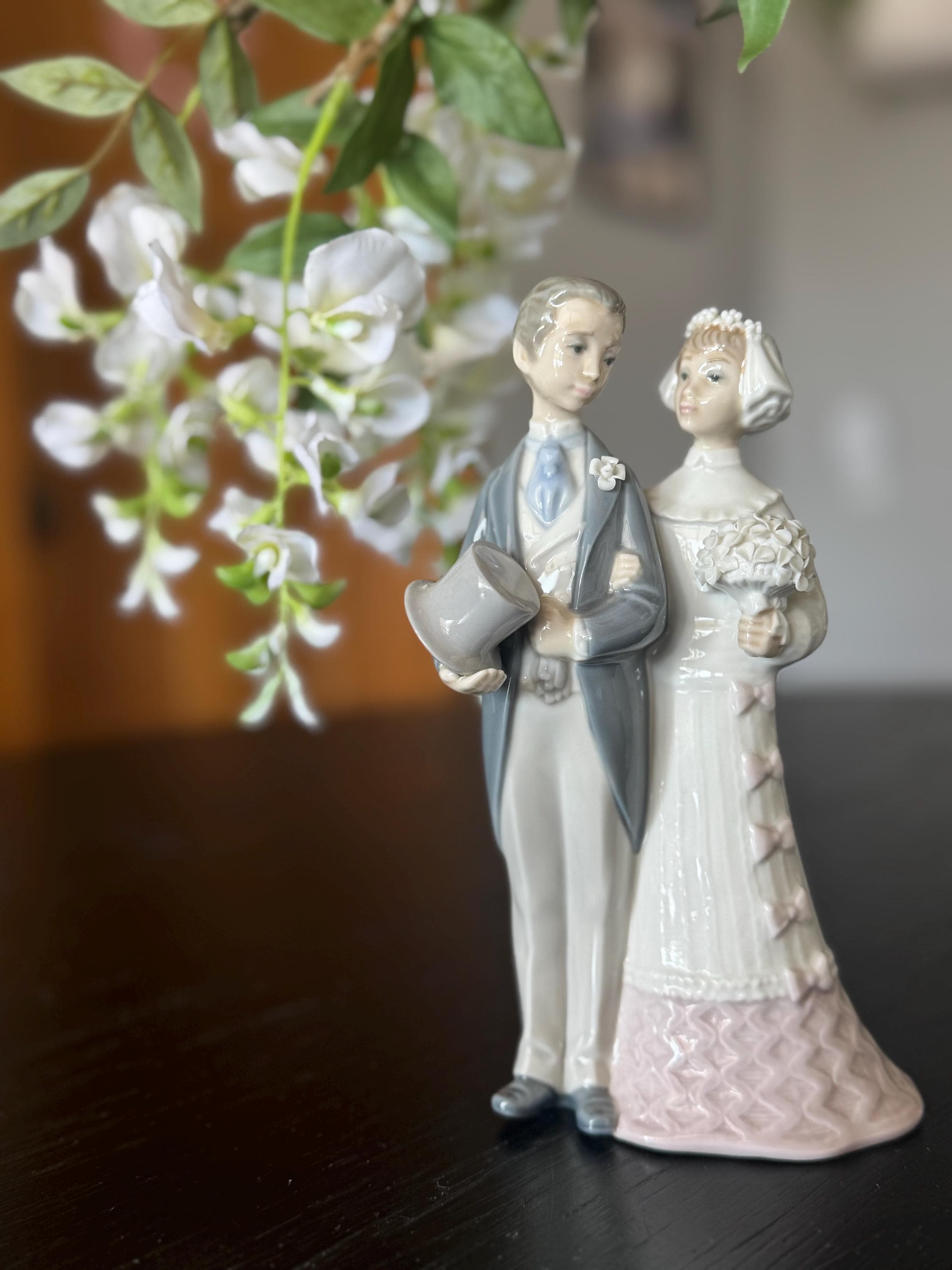 リヤドロ　ウエディング　　4808 絶版品　希少 Yahoo!オークション - 【絶版】 リヤドロ LLADRO 4808