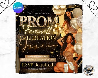 Prom Send Off Flyer Template