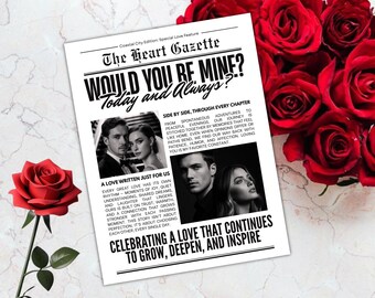 Werden Sie mein Valentin sein?