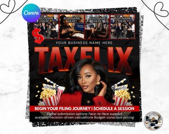 Taxflix Flyer For Tax Season