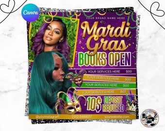 Karneval-Buchungen und Termine Flyer