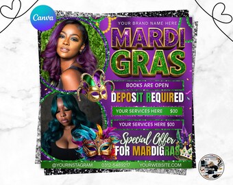 Karneval-Buchungen und Termine Flyer