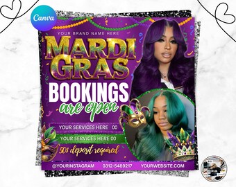 Karneval-Buchungen und Termine Flyer