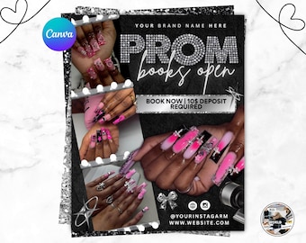 Prom Booking Flyer, Prom Szn Flyer