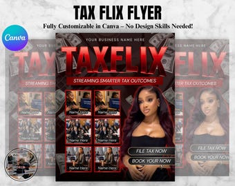 Taxflix Flyer für die Steuer Saison