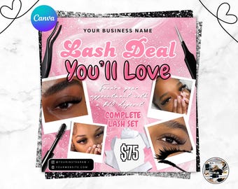 Luxury Lash Special Flyer