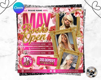 母の日予約チラシ、5月予約受付開始チラシ、母の日特別予約