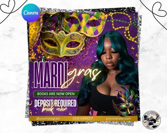 Karneval-Buchungen und Termine Flyer