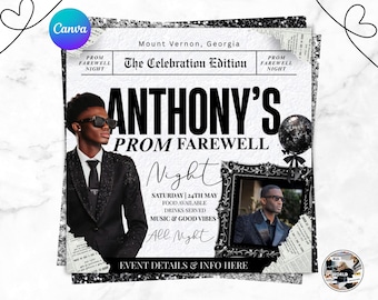 Prom Send Off Flyer Template
