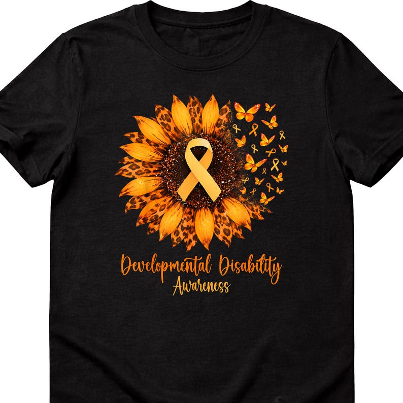 In March We Wear Orange PNG, Disability Awareness Development PNG ...