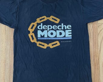 Vintage stijl Depeche Mode 1984 Concert Tour T-shirt dubbelzijdig maat S-4XL