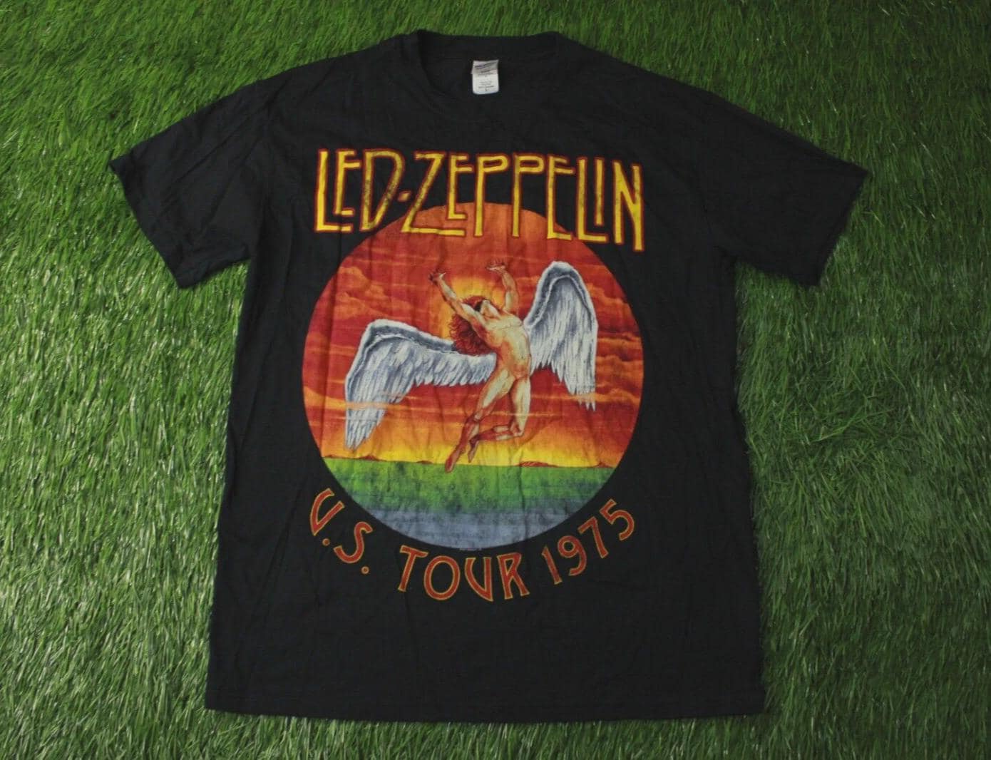 Led zeppelin us tour 1975 shirt - Etsy 日本