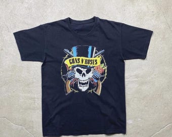 Vintage Guns N Roses band T-shirt dubbelzijdig maat S-4XL