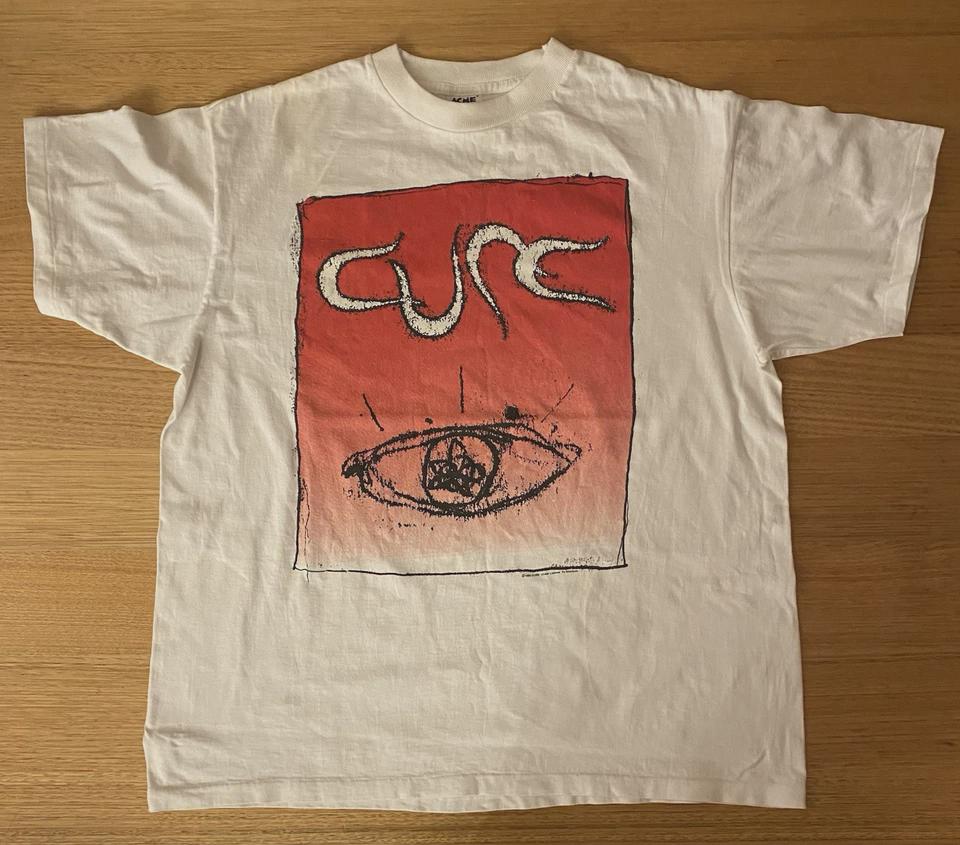 ヴィンテージスタイル THE CURE Wish Tour '92 Tシャツ 両面プリント