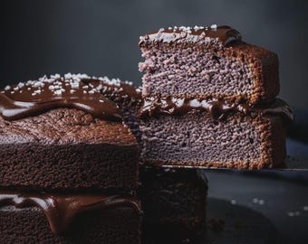 NAJLEPSZY PRZEPIS na japońskie ciasto czekoladowe ze słodkich ziemniaków – do wydrukowania i pobrania – format A4 i US Letter