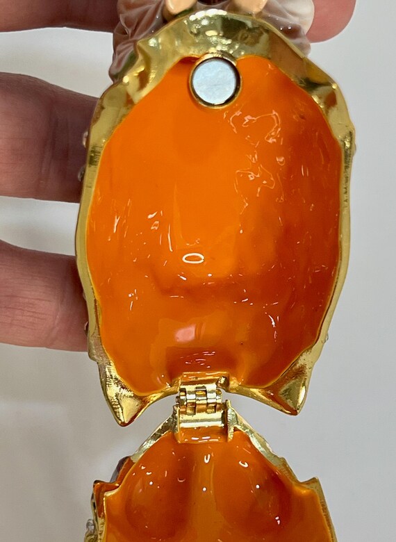 Vintage Trinket Box – Wise Man on Camel – Hinged,… - image 18