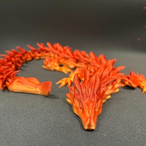 Articulated Dragon3D print - Customizable