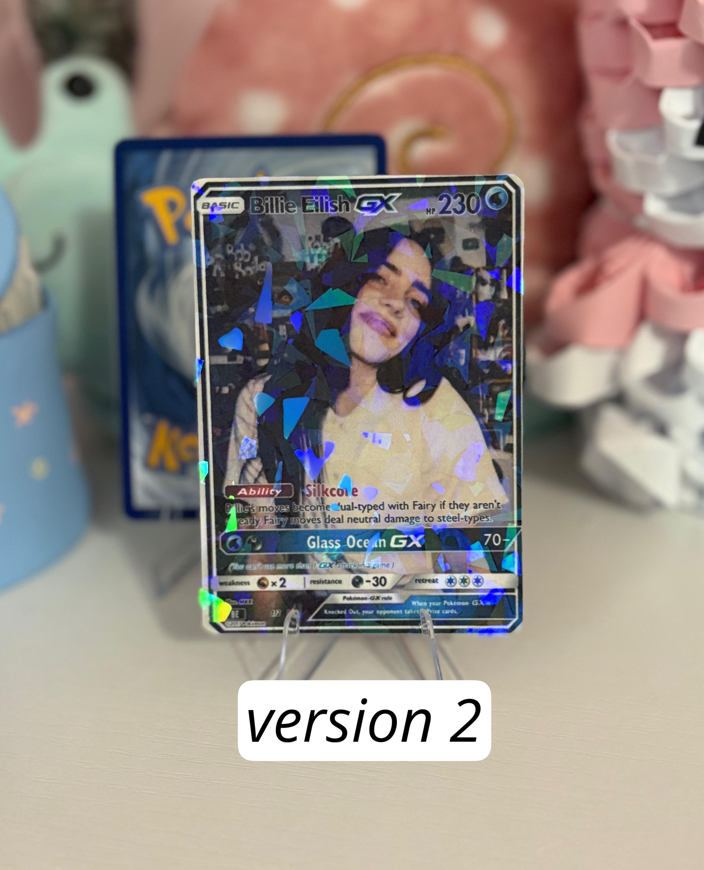 Billie Eilish Fan Collectable Card Gift *choose Your Own