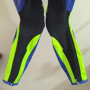 Suzuki motorcykel läderracingställ, MotoGp Design motorcykelställ bild 9