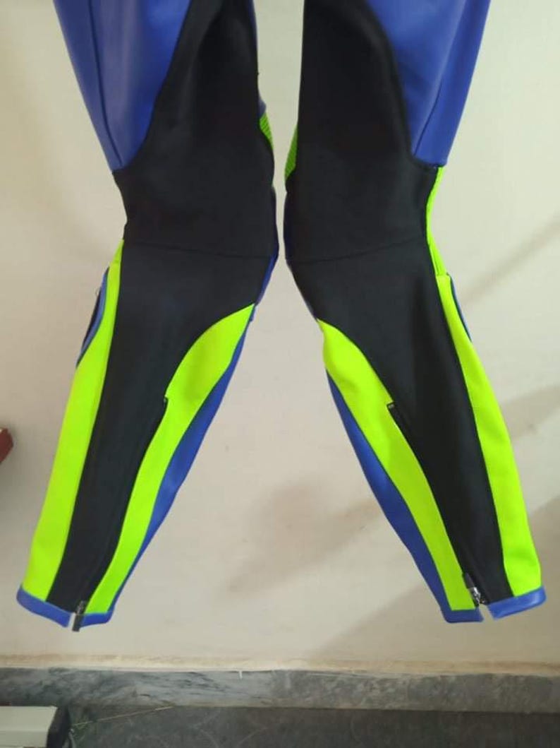 Suzuki motorcykel läderracingställ, MotoGp Design motorcykelställ bild 9
