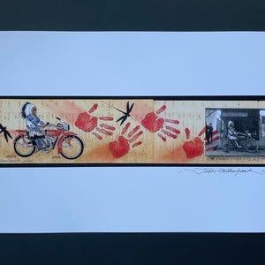 Lakota Ledger Art Print