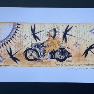 Lakota Ledger Art Print