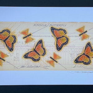 Lakota Ledger Art Print