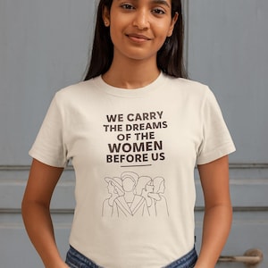 T-shirt d&#39;autonomisation féministe : t-shirt à motif graphique pour l&#39;égalité des femmes