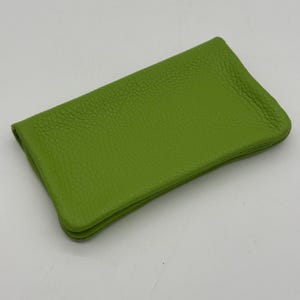 Genuine Leather Purse Medium Card Coin Pouch Wallet Womens Accessories image 16