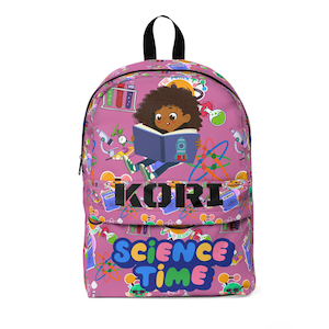 Fun Science-Themed Unisex Classic Backpack for Kids