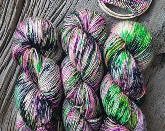 The Goblin Babe | Basic Sock | Worsted Single Ply | Dyed to Order