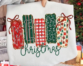 Preppy Christmas Coquette Png, Brushstroke Merry Christmas Bow Png, Holiday Sublimation Design, Christmas Shirt Png Digital Download