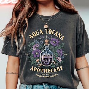 Feminist Aqua Tofana Apothecary PNG | Poison the Patriarchy Sublimation | Vintage Feminist Clipart | Giulia Tofana Digital Download