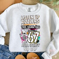 Gen Alpha Slang T-shirt: Skibidi Rizz Bruh No Cap - Etsy