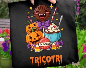 Tricotri PNG Halloween Mexican Candy De La Rosa Sublimation Digital Download