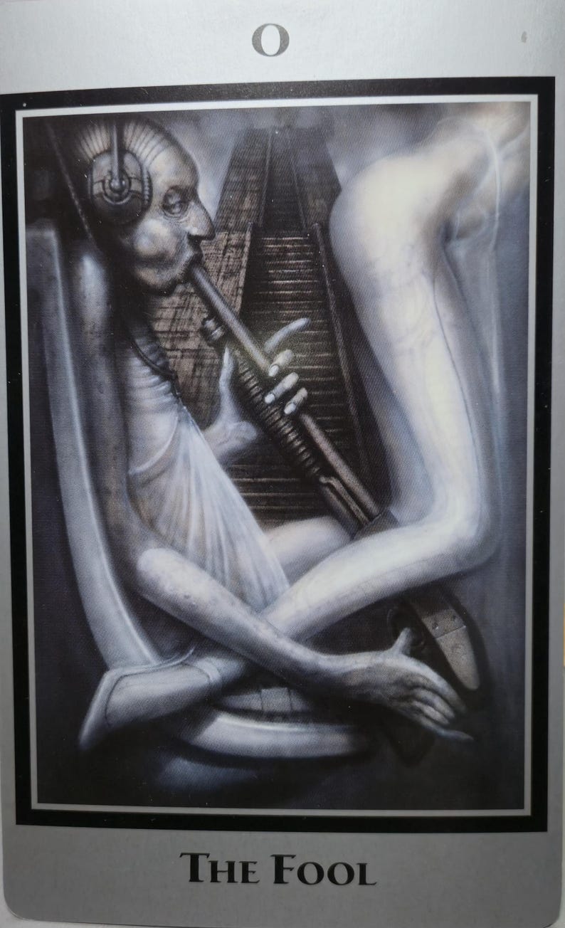 Akron/h.r Giger BAPHOMET the Tarot of the Underworld - Etsy Canada
