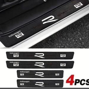 Brand new VW Golf R *4 Door Sill Protector Scuff Guard Step Cover Set