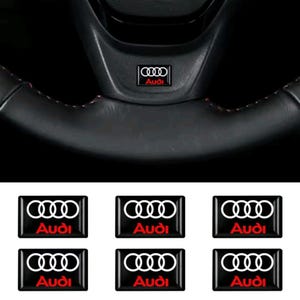 Brand new Audi *6 Badges Sticker Set A1 A2 A4 A5 A6 A7 A8 Q3 Q5 Q6 Q7 Q8 TT