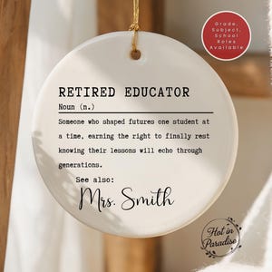 Teacher retirement gift teacher ornament teacher retirement gifts teacher retirement ornament gift for retiring teacher ornament for retired teacher retirement gift teacher retiring teacher retiring teacher ornament teacher retirement personalized teacher gift custom teacher ornament retired educator definition custom name teacher keepsake teacher appreciation retirement celebration teaching career legacy educator retirement ornament personalized teacher retirement custom teacher gift teacher