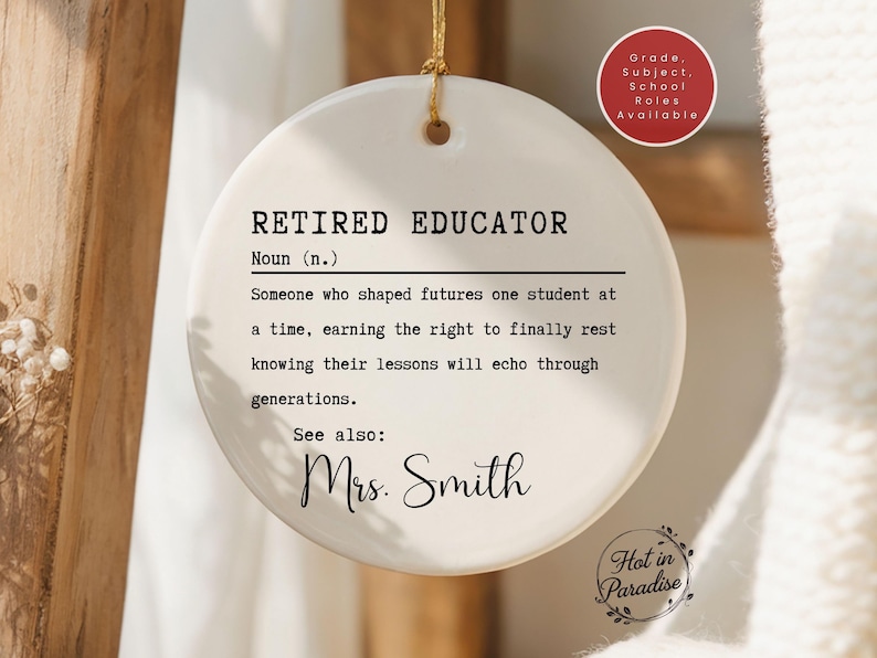 Teacher retirement gift teacher ornament teacher retirement gifts teacher retirement ornament gift for retiring teacher ornament for retired teacher retirement gift teacher retiring teacher retiring teacher ornament teacher retirement personalized teacher gift custom teacher ornament retired educator definition custom name teacher keepsake teacher appreciation retirement celebration teaching career legacy educator retirement ornament personalized teacher retirement custom teacher gift teacher