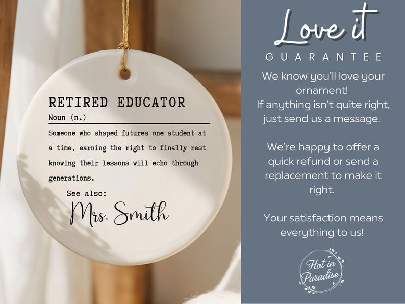 Teacher retirement gift teacher ornament teacher retirement gifts teacher retirement ornament gift for retiring teacher ornament for retired teacher retirement gift teacher retiring teacher retiring teacher ornament teacher retirement personalized teacher gift custom teacher ornament retired educator definition custom name teacher keepsake teacher appreciation retirement celebration teaching career legacy educator retirement ornament personalized teacher retirement custom teacher gift teacher