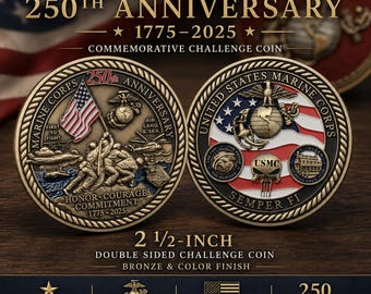 アメリカ海軍250周年記念チャレンジコイン、軍事ギフト - Etsy 日本