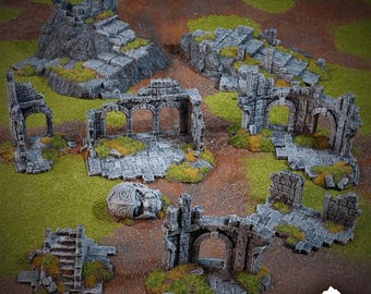 Ruins of the Wildlands - Tabletop Terrain High Fantasy Fellowship Middle Earth