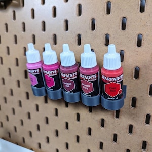 Paint Holder Skadis - Vallejo, Army painter, AK interactive peg board holder