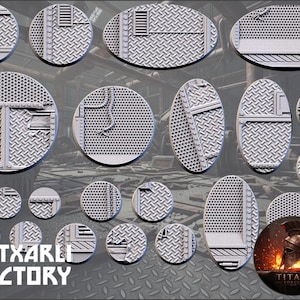 Txarli Factory, Factory Bases 25mm/32mm/40mm/50mm/60mm and more / Wargaming